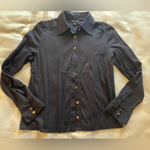 Like New, Brooks Brothers Navy Button Down